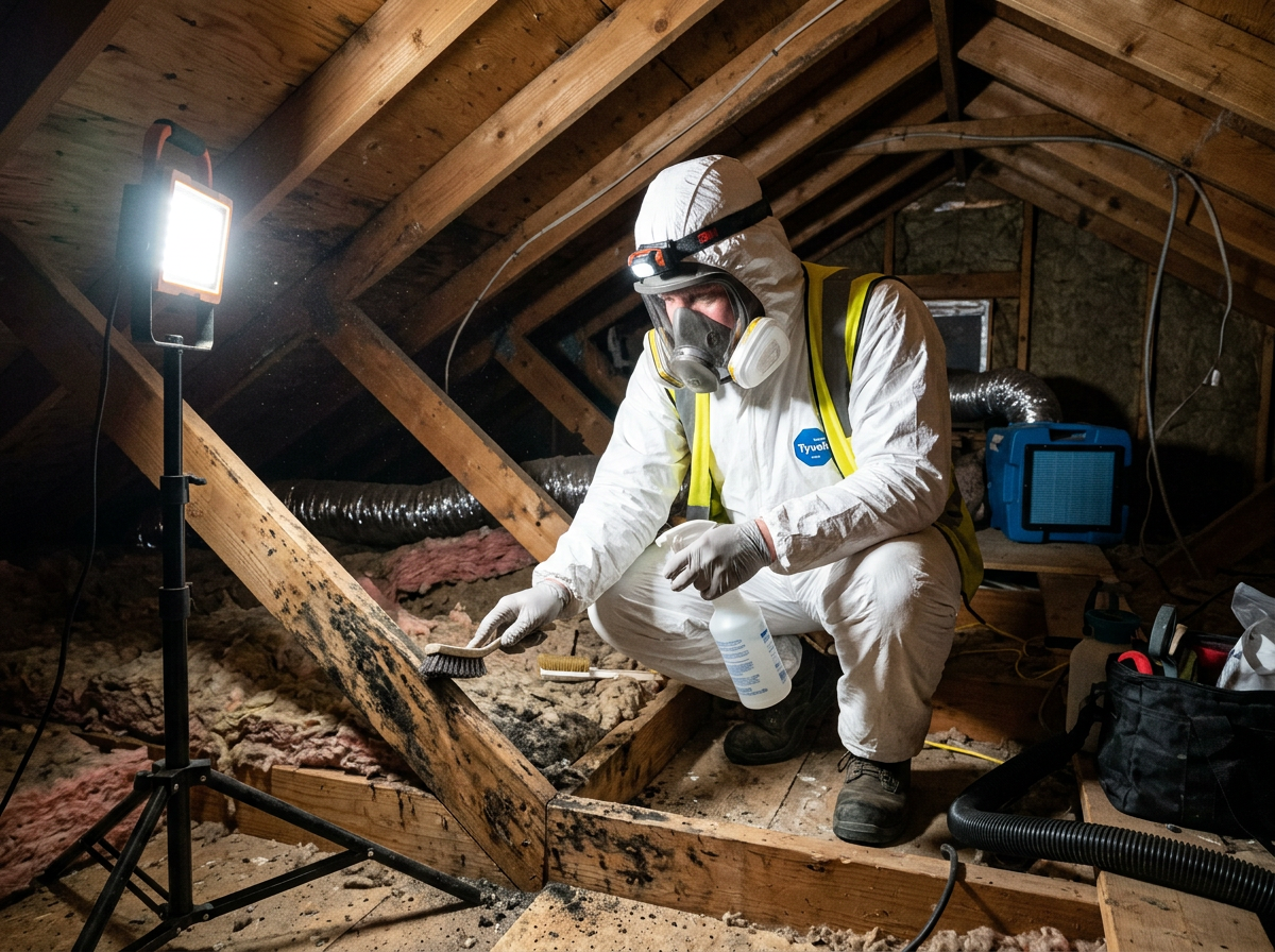 mold removal and remediation in Santaquin